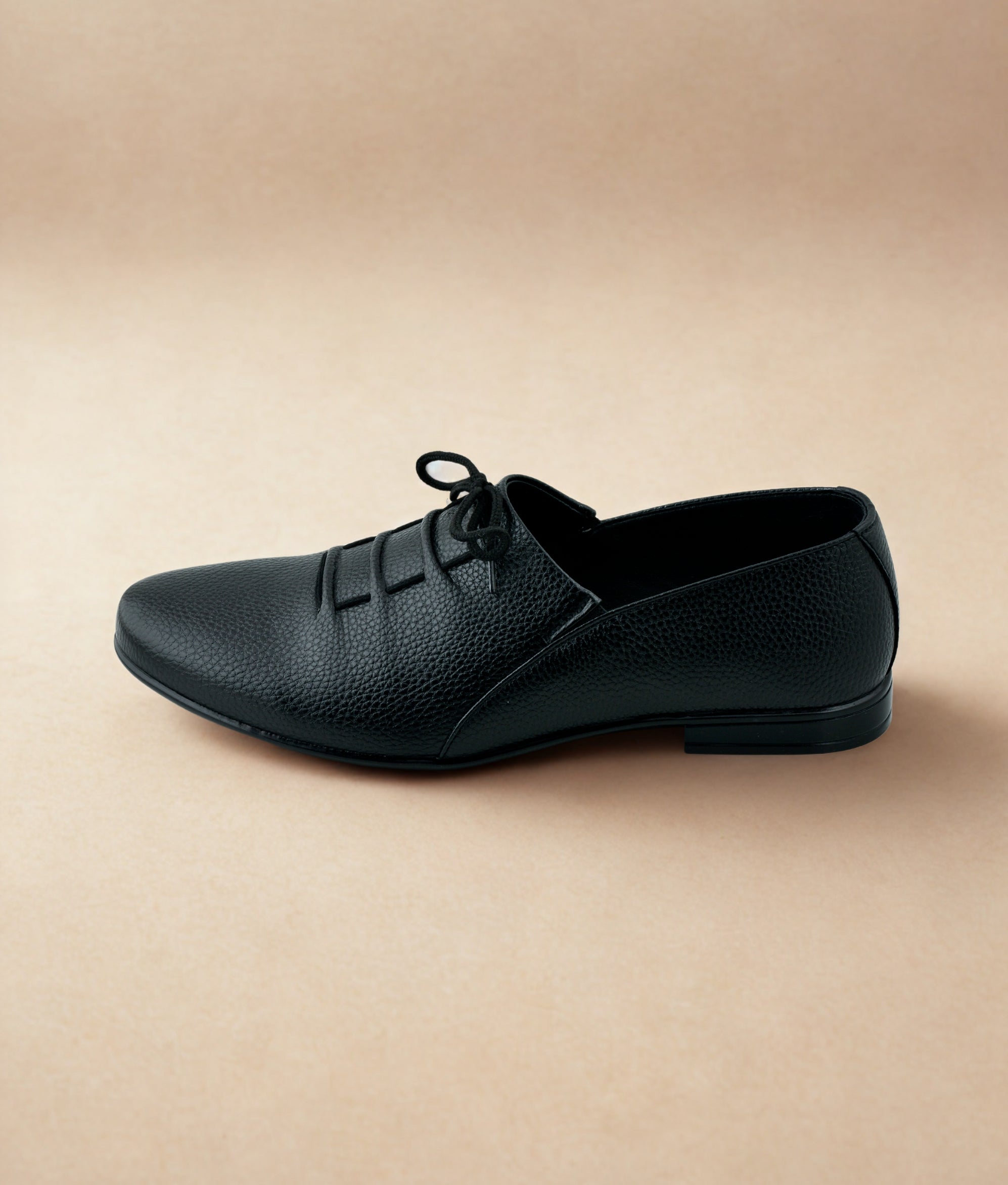 Black Formal Men Shoes with Laces OL-1599