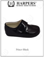 Prince Black Shoes for Baby Boy